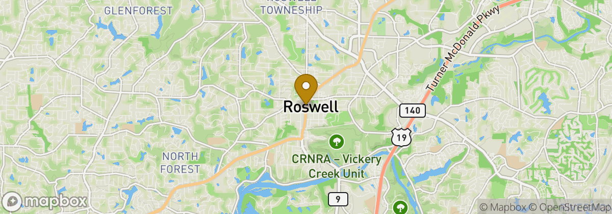 Map location: Roswell