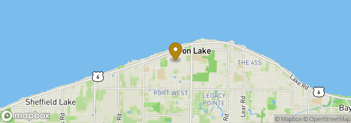 Map location: Avon Lake