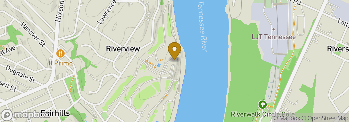 Map location: Chattanooga Golf and Country Club