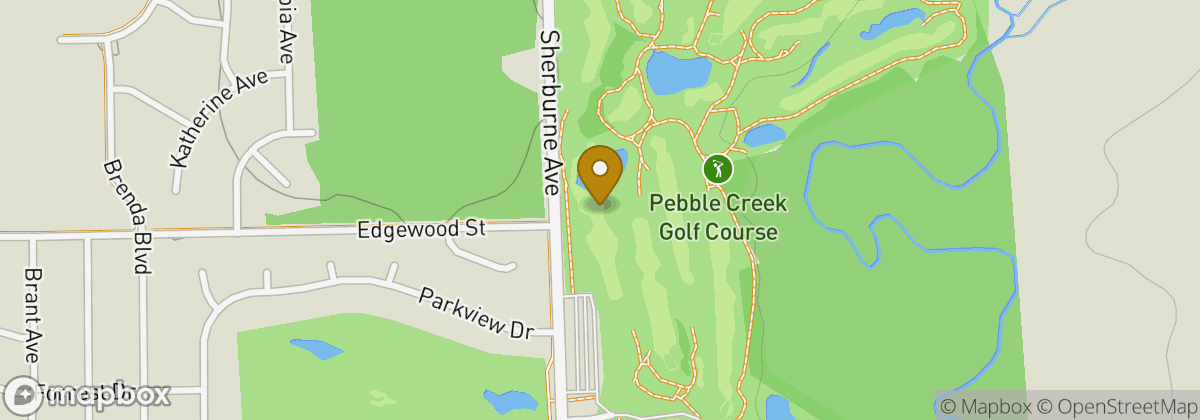 Map location: Pebble Creek Golf Club