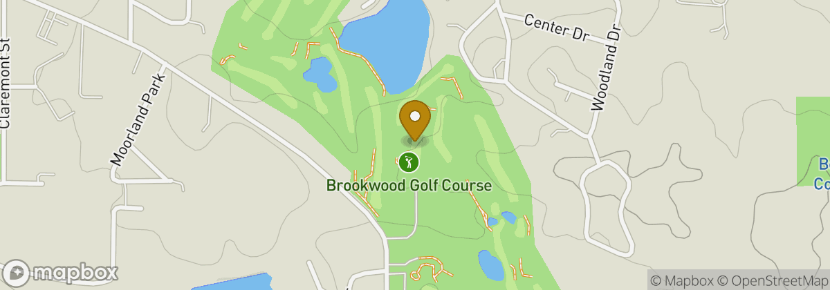 Map location: Brookwood Golf Course
