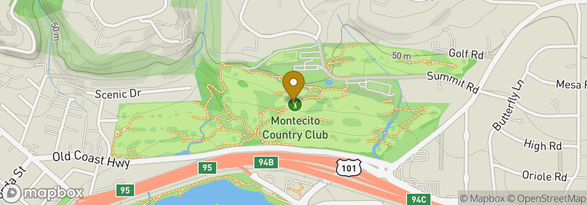 Map location: Montecito Country Club