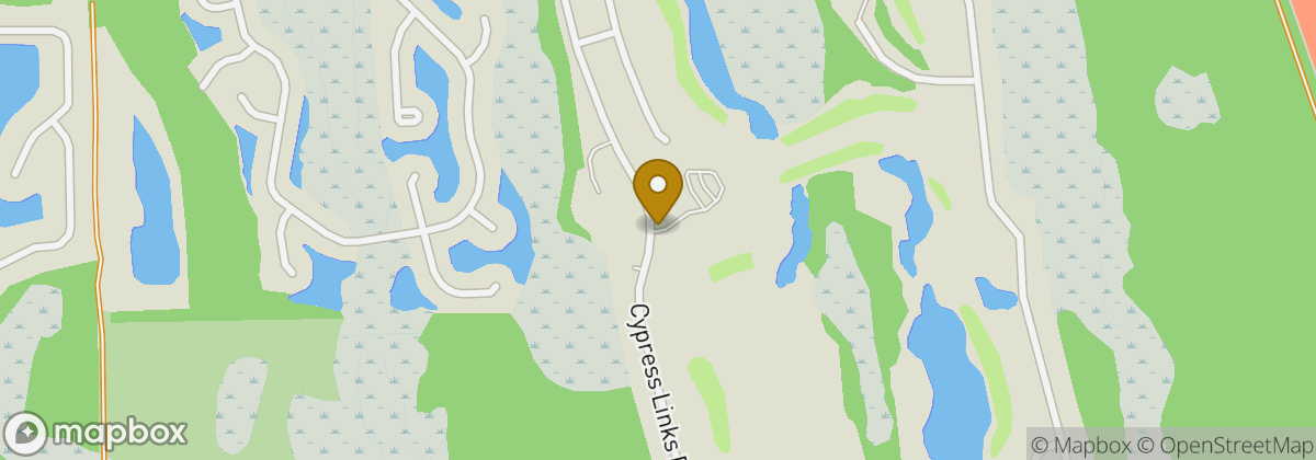 Map location: St. Johns Golf Club