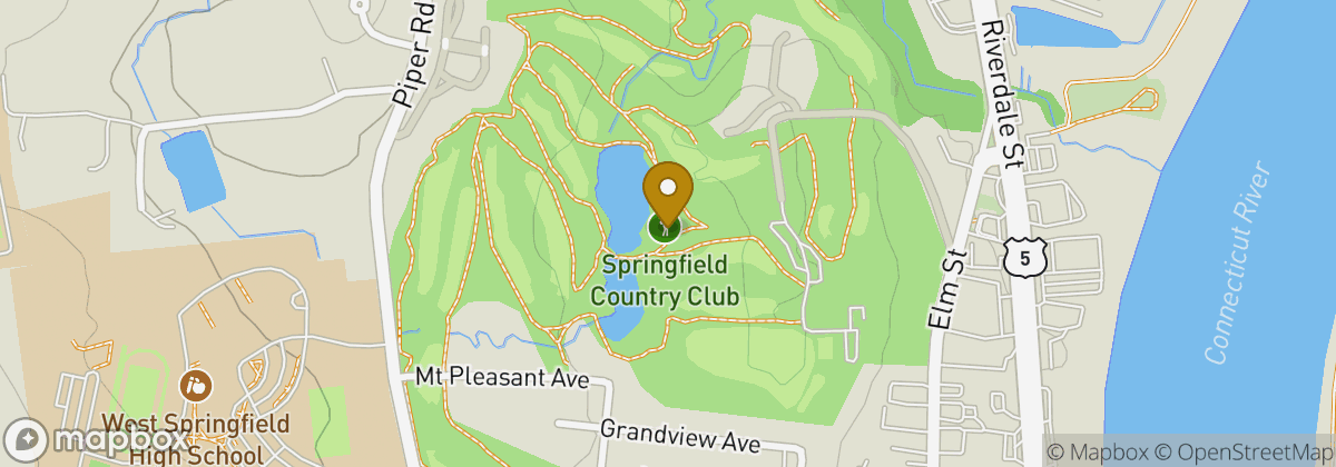 Map location: Springfield Country Club