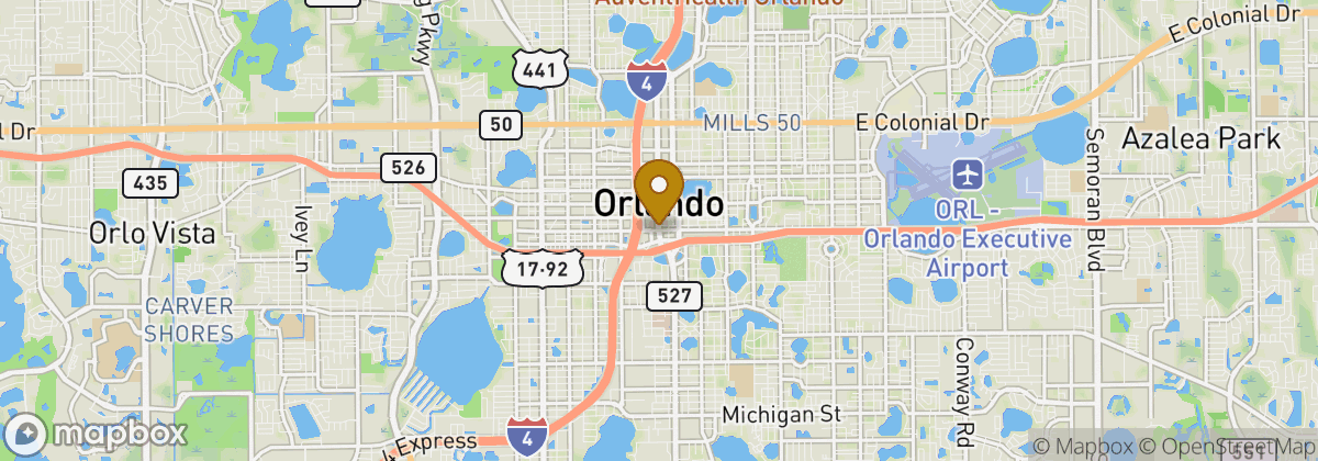 Map location: Orlando