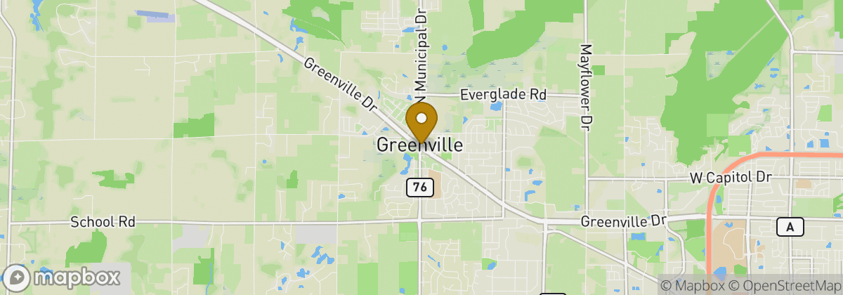 Map location: Greenville