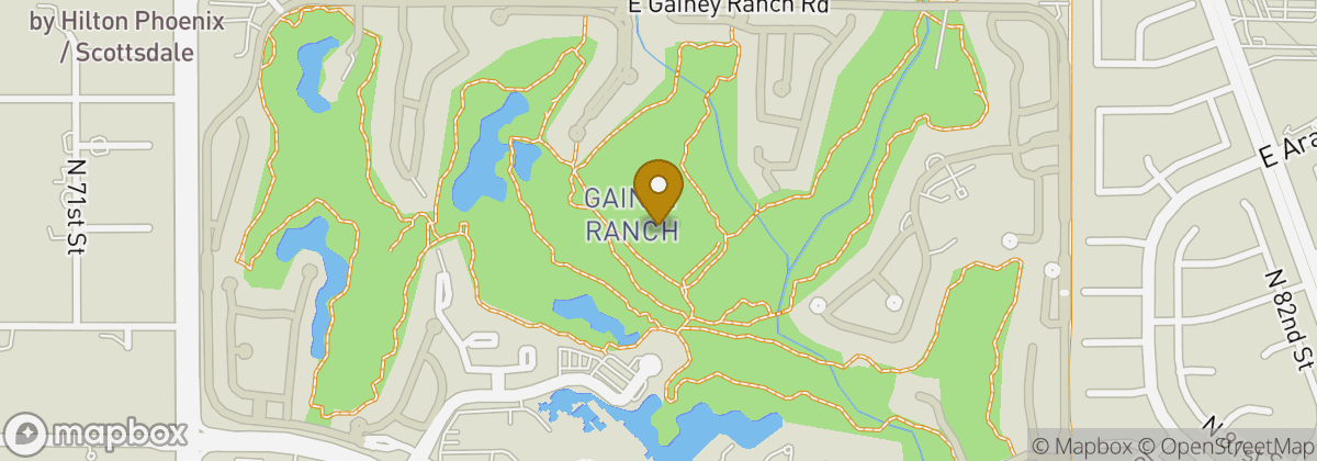 Map location: Gainey Ranch Golf Club