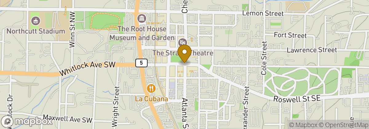 Map location: Hilton Atlanta/Marietta Hotel & Conference Center