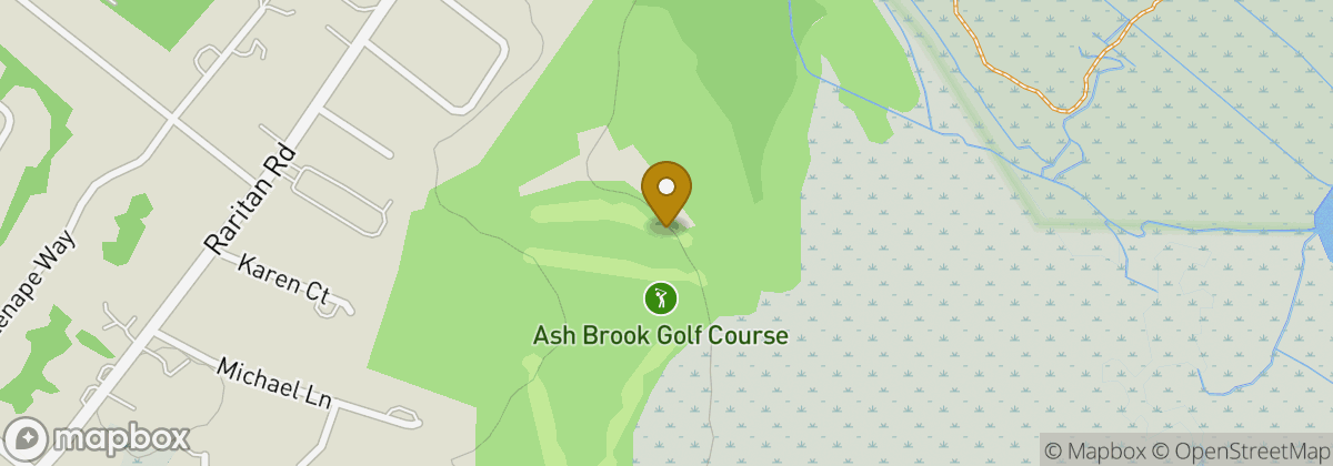 Map location: Ash Brook Golf Course