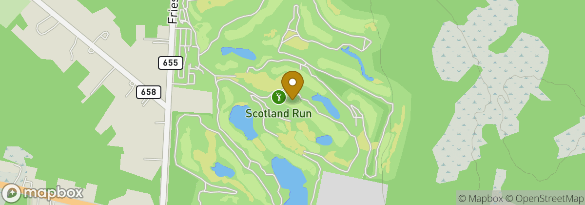 Map location: Scotland Run Golf Club