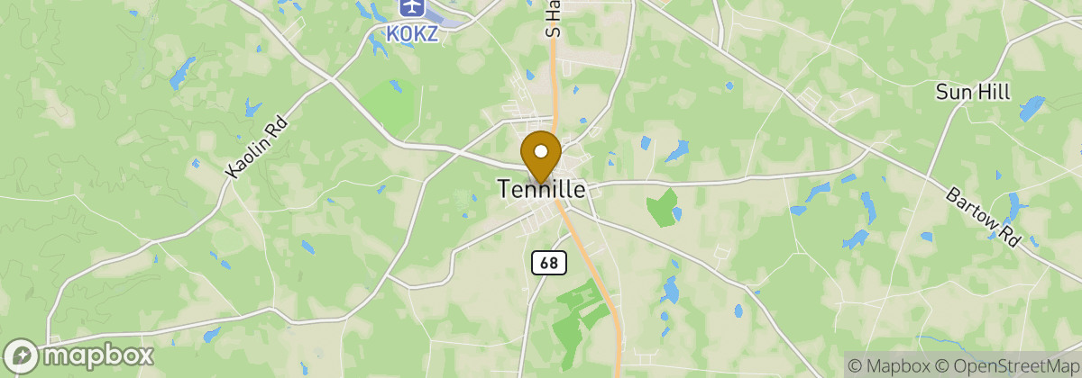 Map location: Tennille