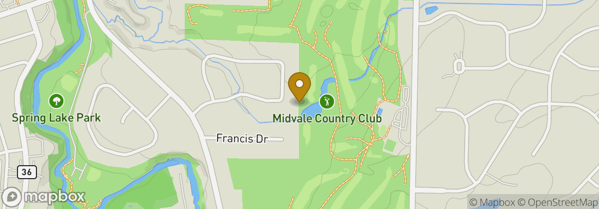 Map location: Midvale Country Club