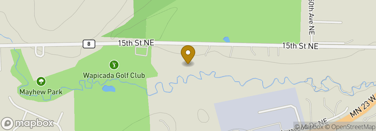 Map location: Wapicada Golf Club