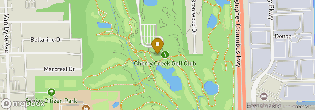 Map location: Cherry Creek Golf Club