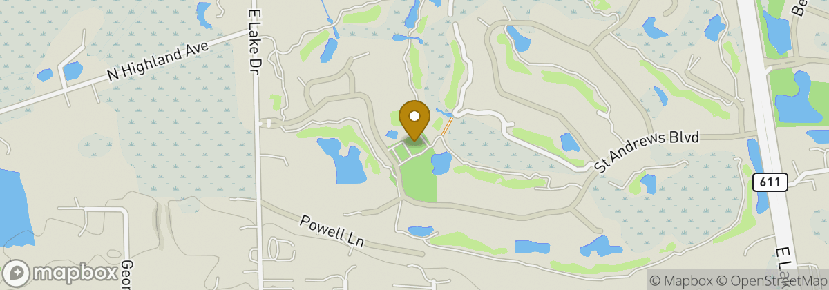 Map location: Cypress Run Golf Club