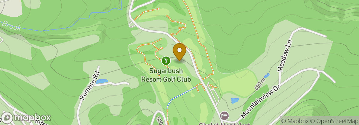 Map location: Sugarbush Resort Golf Club