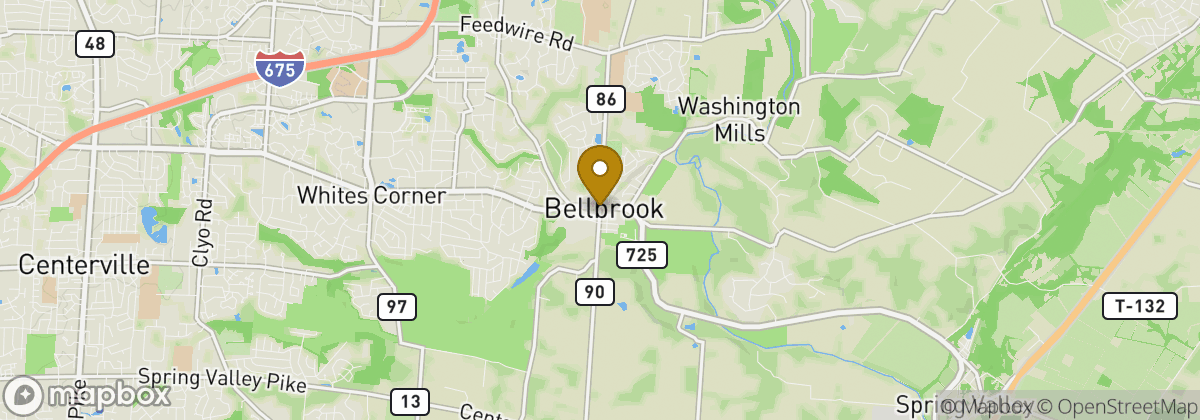 Map location: Bellbrook