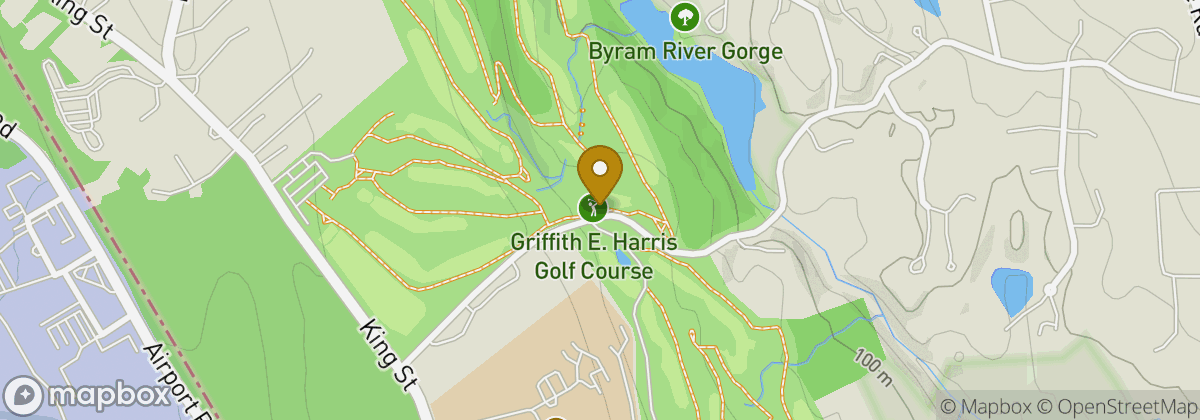 Map location: Griffith E Harris Golf Course