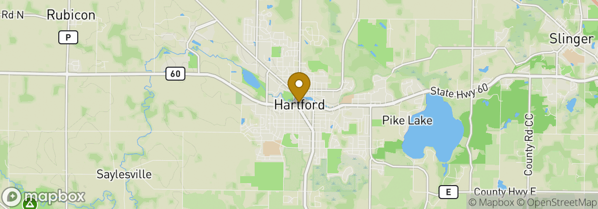 Map location: Hartford