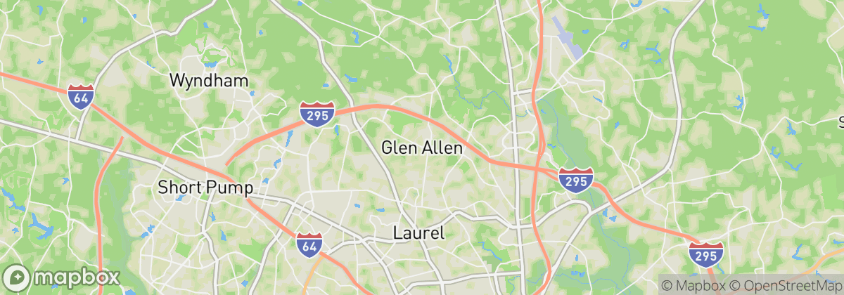 Map: Glen Allen, VA