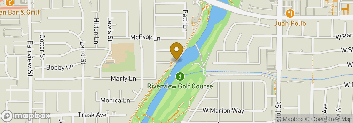 Map location: River View Golf Course