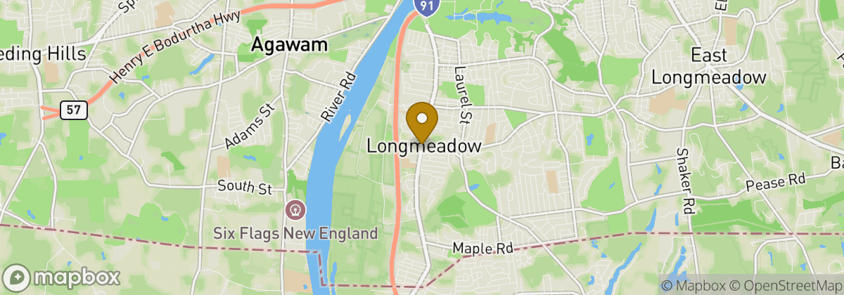 Map location: Longmeadow