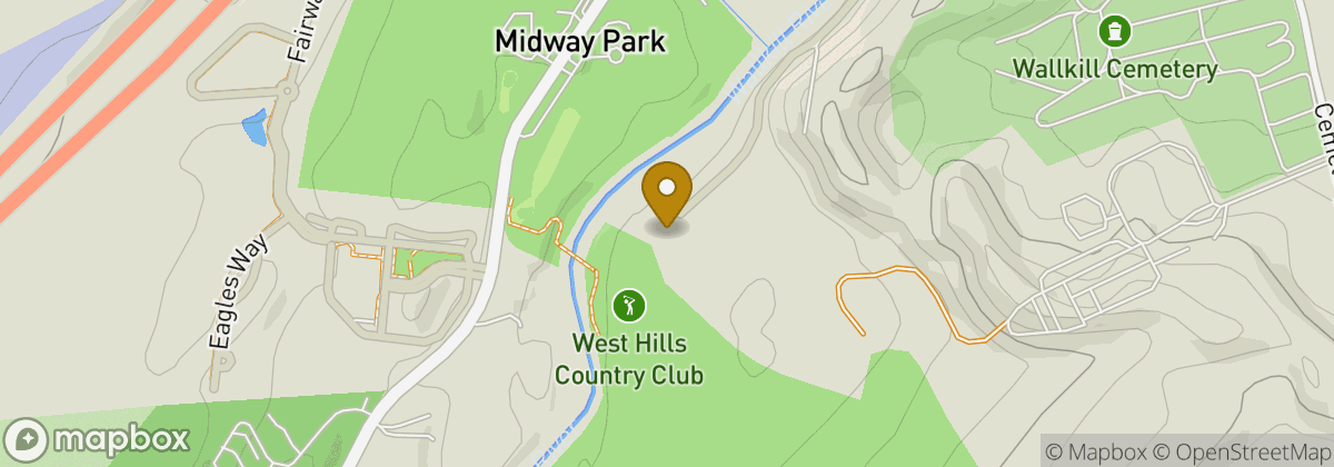 Map location: West Hills Country Club