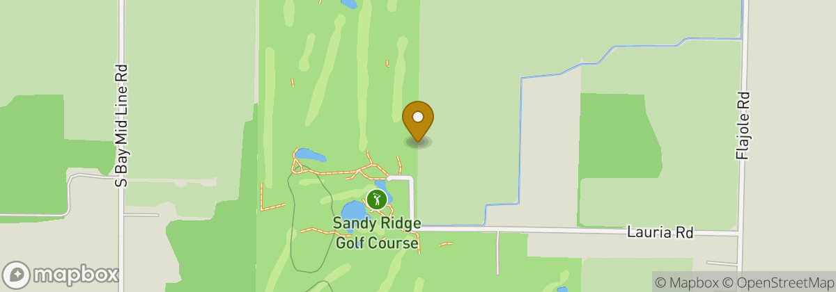 Map location: Sandy Ridge Golf Course
