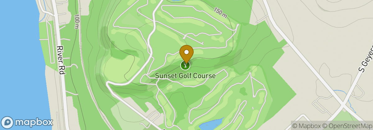 Map location: Sunset Golf Course