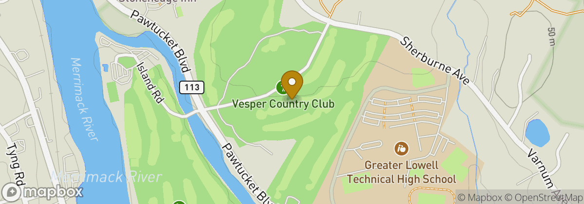 Map location: Vesper Country Club