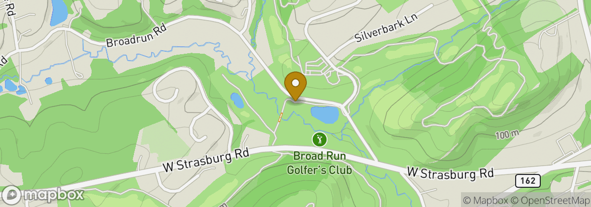Map location: Broad Run Golfer's Club