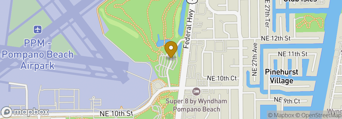 Map location: Pompano Beach Golf Course