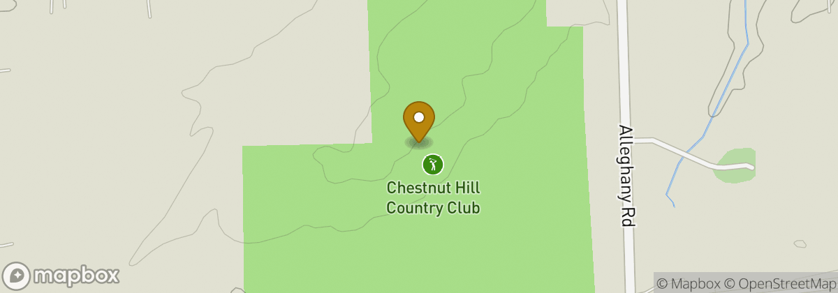 Map location: Chestnut Hill Golf Course