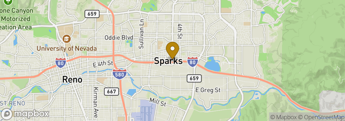 Map location: Sparks