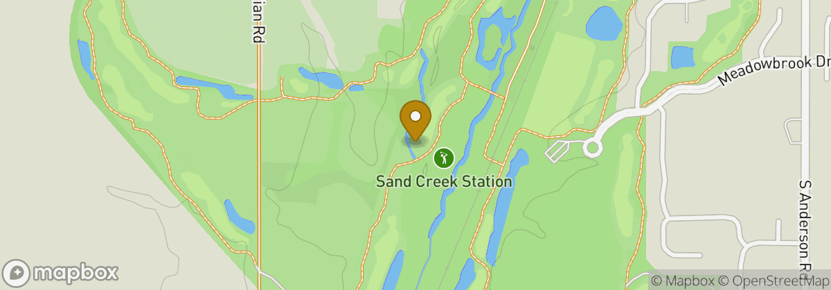Map location: Sand Creek Station Golf Course