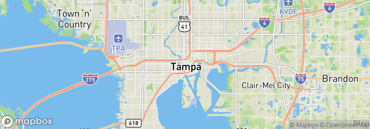 Map: Tampa, FL