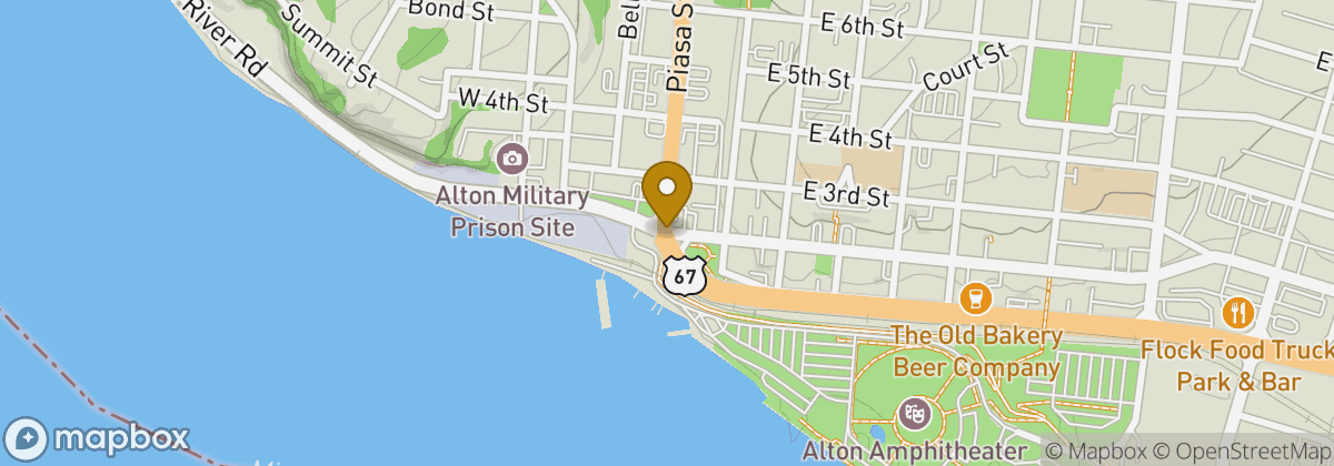 Map location: Spencer T. Olin Community Golf Course