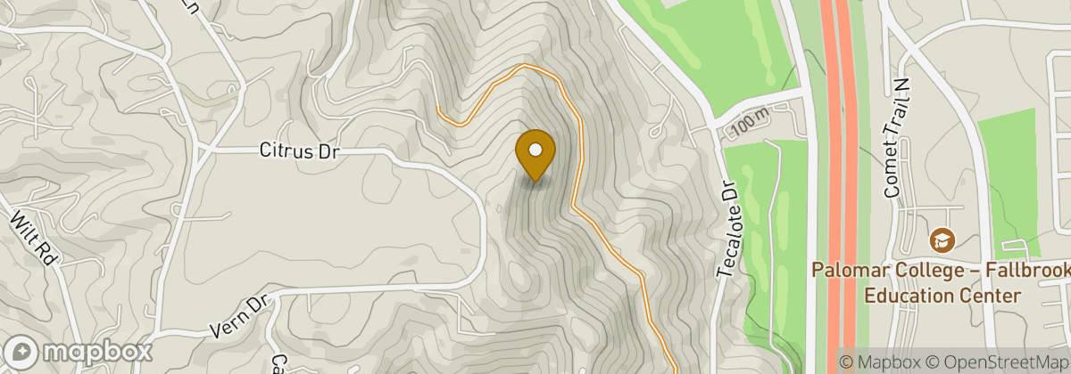 Map location: Pala Mesa Golf Course