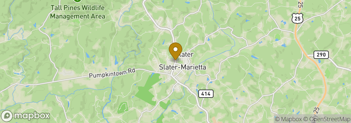Map location: Marietta