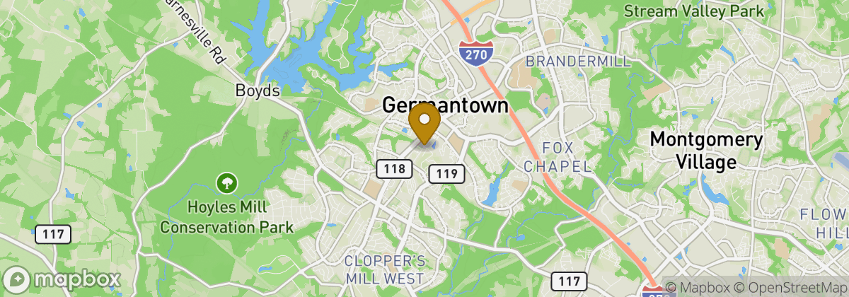 Map location: Germantown