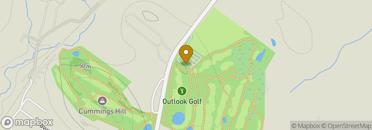 Map location: Links at Outlook Golf Course