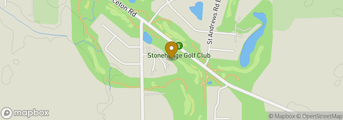 Map location: Stonehenge Golf