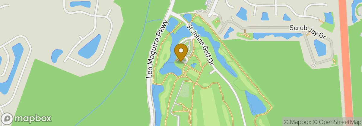 Map location: St. Johns Golf & Country Club
