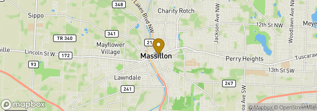 Map location: Massillon