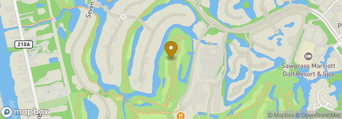 Map location: TPC Sawgrass