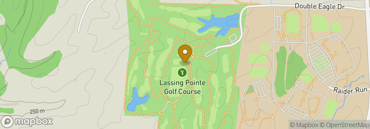 Map location: Lassing Pointe Golf Course