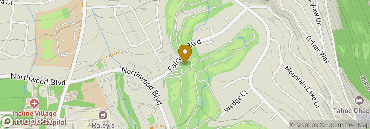 Map location: Incline Village Championship Golf Course