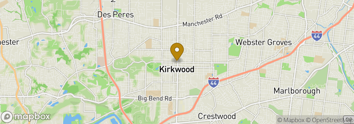 Map location: Kirkwood