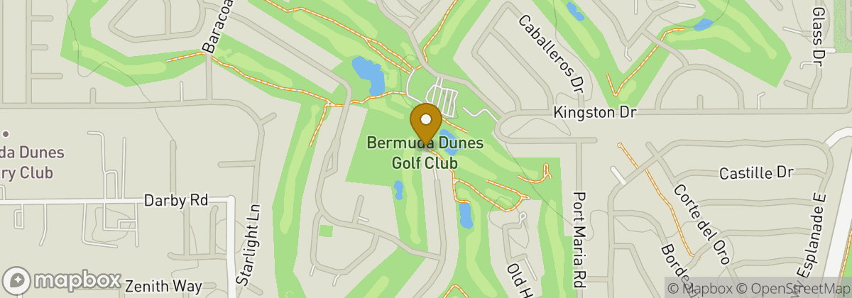 Map location: Bermuda Dunes Golf Club