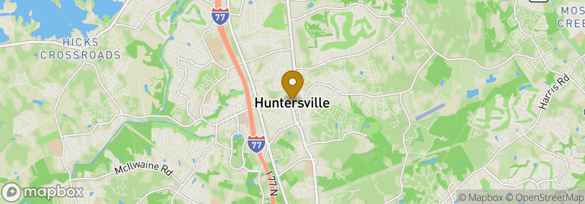 Map location: Huntersville